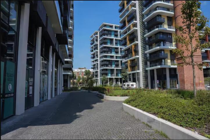 Waterfront City Sziget Apartment بودابست المظهر الخارجي الصورة